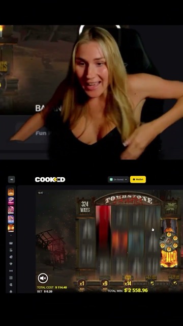 BoltOnBarbie on cam over a Tombstone slot feature running